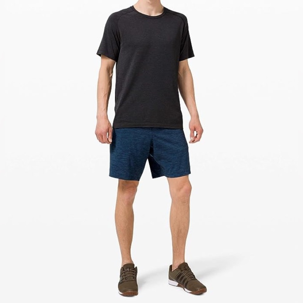 Lululemon Pace Breaker Iron Blue short